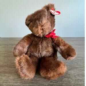 Vintage 1995 Ty Classics Collection PJ the Teddy Bear Plush w/ Swing‎ Tag